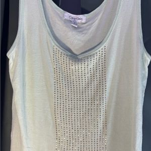 Calvin Klein Women's White Tank Top